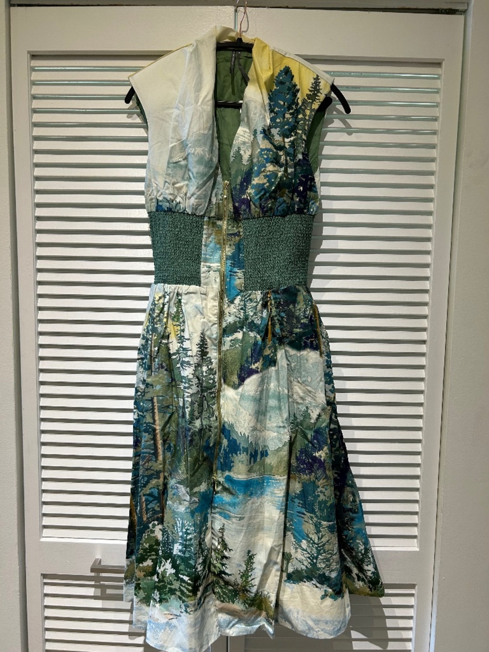 Dress floral/foresty